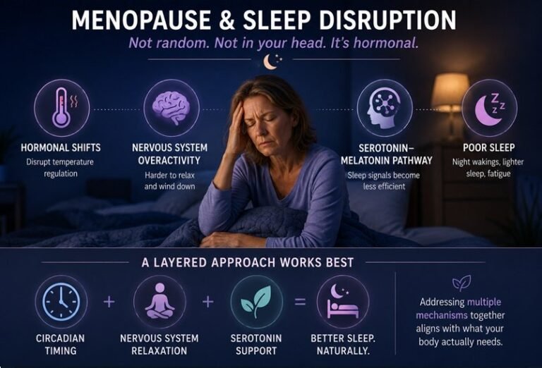 Sleep disruption during menopause