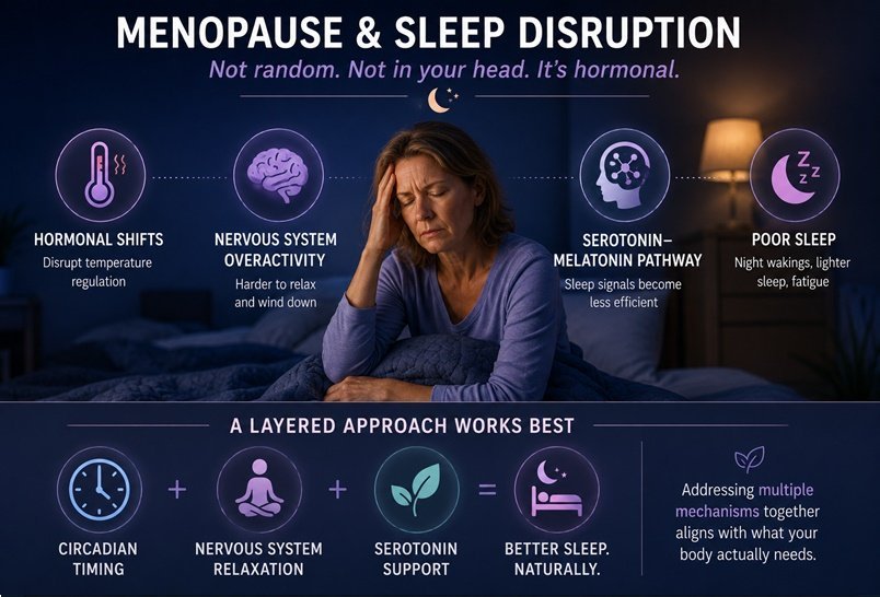 Sleep disruption during menopause